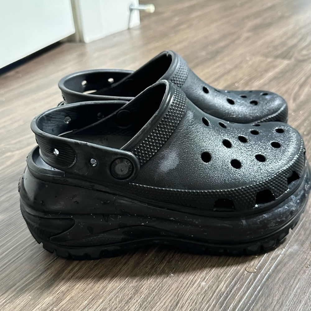 Crocs mega crush black size 6 - Picture 5 of 6